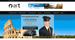 Desktop Screenshot of airportrometransfer.com